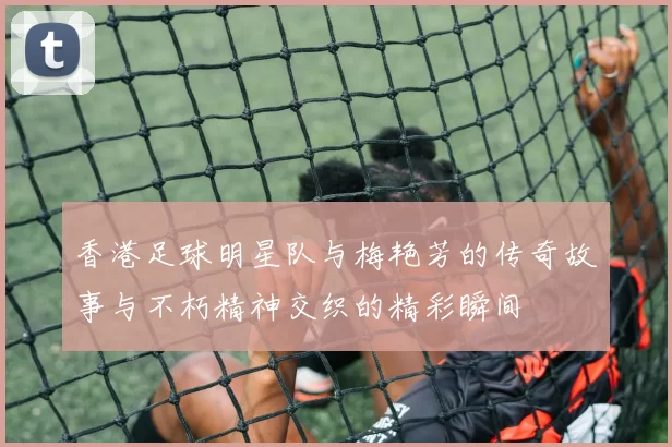 香港足球明星队与梅艳芳的传奇故事与不朽精神交织的精彩瞬间